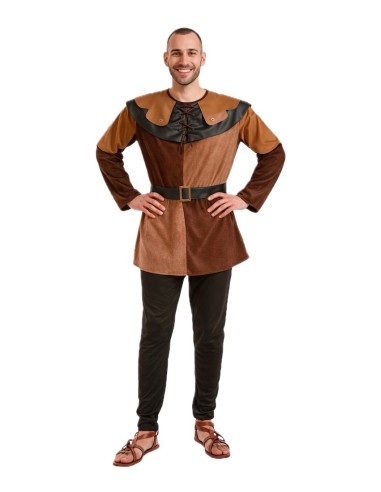Costume Medievale Marrone