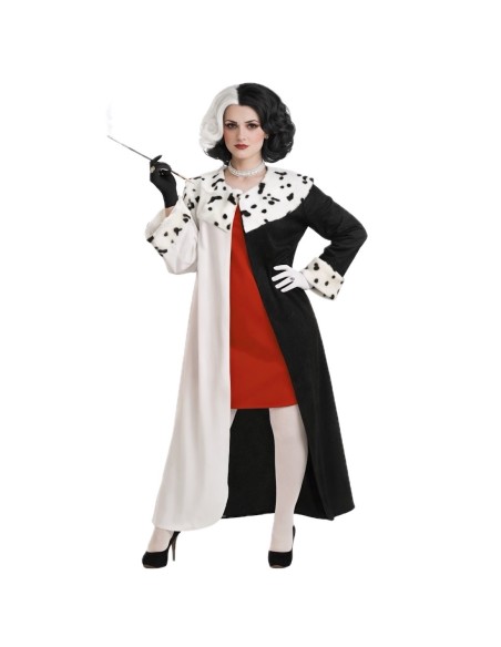 Dalmatian Woman Costume Size M - high quality, perfect for carnival, themed parties, and special events