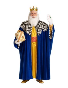 Costume Roi Melchior Taille L - de haute qualité, idéal pour le carnaval, les fêtes à thème et les événements spéciaux