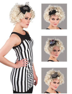 Diadema Fayette 4 sortiert - Hohe Qualität, ideal für Karneval, Themenfeierlichkeiten und besondere Veranstaltungen