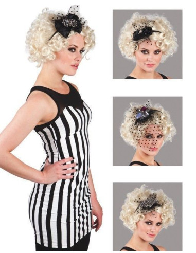 Diadema Fayette 4 sortiert - Hohe Qualität, ideal für Karneval, Themenfeierlichkeiten und besondere Veranstaltungen