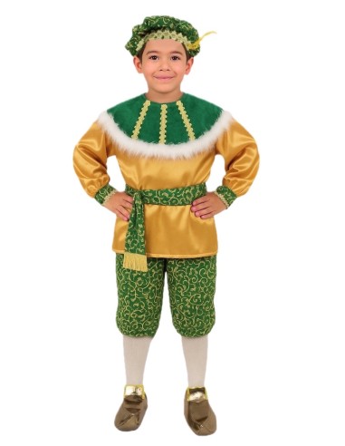 High-quality Gaspar Page costume, ideal for carnival, themed parties, and special events.
