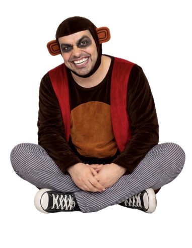 Fantasia de Macaco Assassino Nova