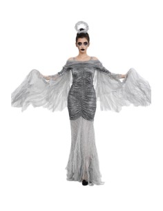 Fantasia de Anjo Negro de alta qualidade, ideal para carnaval, festas temáticas e eventos especiais. 2