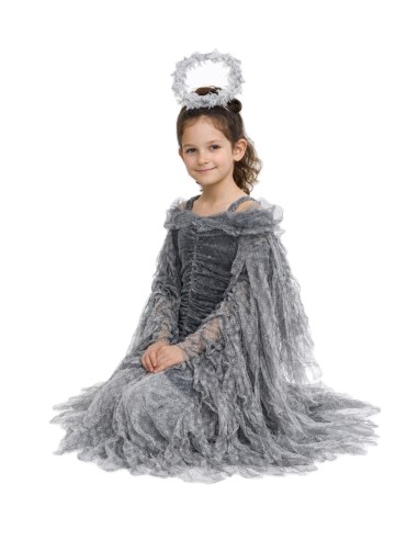 Costume Angelo Nero Nuovo 8/10 anni