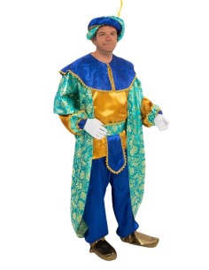 Costume Roi Balthazar Taille L Neuf - de haute qualité, idéal pour le carnaval, les fêtes 2
