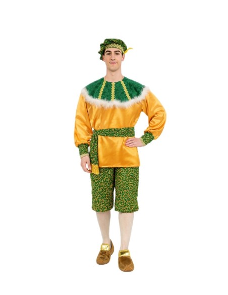 Gaspar Page Costume Size L New - high quality, ideal for carnival, themed parties, and special events.
