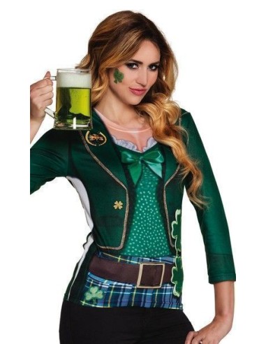 SERIEGRAPHED SHIRT FIESTA BEER T.L - High Quality, Ideal for Carnival, Theme Festivities and Special Events