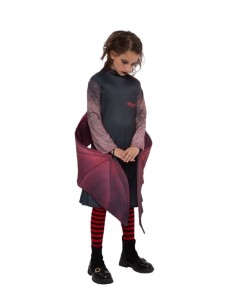 Costume Pipistrello 8/10 Anni Nuovo - di alta qualità, ideale per il carnevale, feste a tema ed eventi. 2