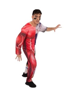 Hochwertiges Zombie-Spieler-Kostüm, ideal für Karneval, thematische Partys und besondere Veranstaltungen. 2