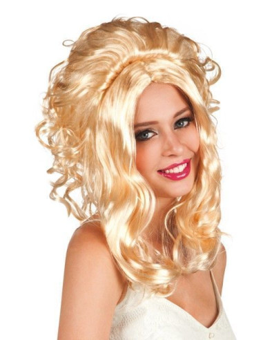 Peluca lilly rose rubio - de alta calidad, ideal para carnaval, fiestas temáticas y eventos especiales
