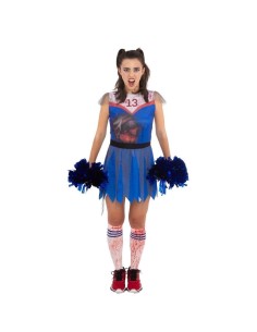 Déguisement de Pom-Pom Girl Zombie de haute qualité, idéal pour le carnaval, les fêtes à thème et les événements spéciaux.