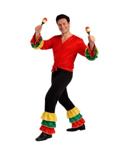 Costume Rumbero Taille L - de haute qualité, idéal pour le carnaval, les fêtes à thème et les événements spéciaux 2
