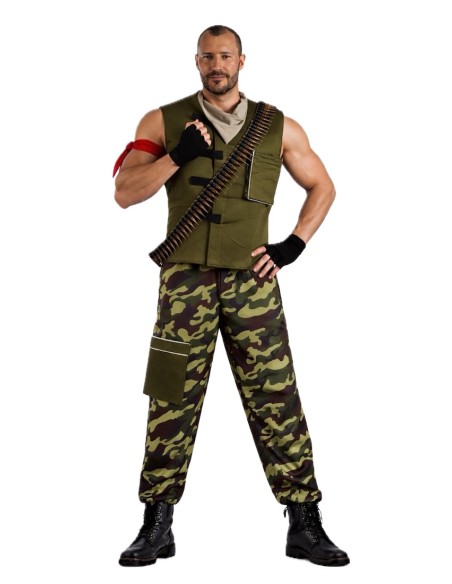 Costume Militare Videogioco Taglia L - di alta qualità, ideale per il carnevale, feste a tema ed eventi speciali.