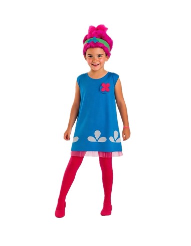 Fantasia Troll Popi - de alta qualidade, ideal para o carnaval, festas temáticas e eventos especiais.