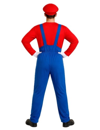 Costume de plombier de jeu vidéo