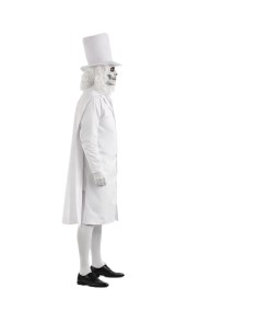 Fantasma Branco Fantasia Tamanho L - de alta qualidade, ideal para o carnaval, festas temáticas e eventos especiais. 2