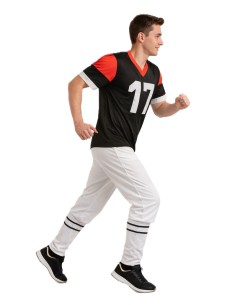 Déguisement Joueur de Rugby Taille L - de haute qualité, idéal pour le carnaval, les fêtes à thème et les événements spéciaux. 2