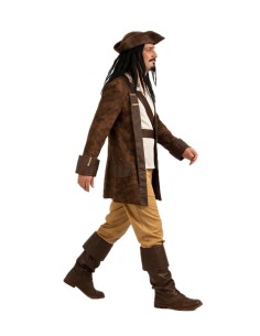 Piratenkostüm Deluxe Größe L - Hochwertige Qualität, ideal für Karneval, thematische Partys und besondere Veranstaltungen. 2