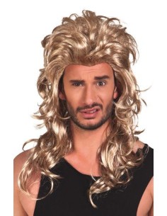 Perruque démodée - de haute qualité, idéale pour le carnaval, les fêtes à thème et les événements spéciaux