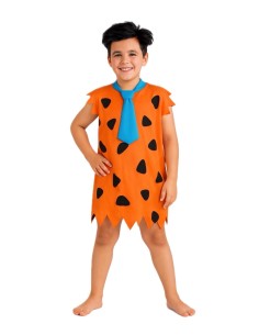 Orange Caveman Costume