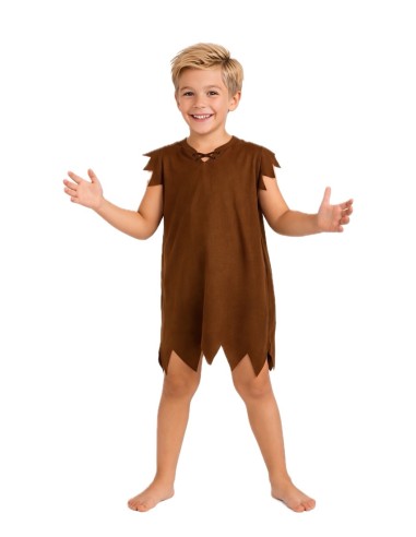 Costume da Troglodita Marrone - di alta qualità, ideale per il Carnevale, feste a tema ed eventi speciali.