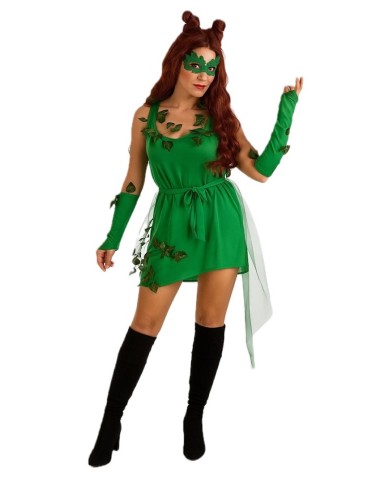 Costume de Super Vilaine Ivy Taille M - de haute qualité, idéal pour le carnaval, les fêtes à thème et les événements spéciaux