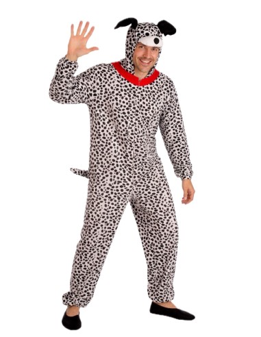 Costume di Dalmata Taglia L - di alta qualità, ideale per il carnevale, feste a tema ed eventi speciali.