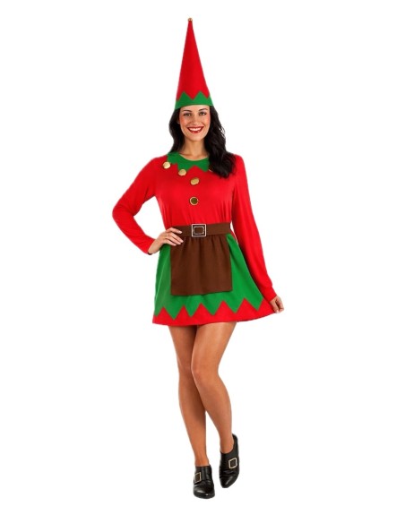 Fantasia de Elfa Tamanho M - de alta qualidade, ideal para o carnaval, festas temáticas e eventos especiais.