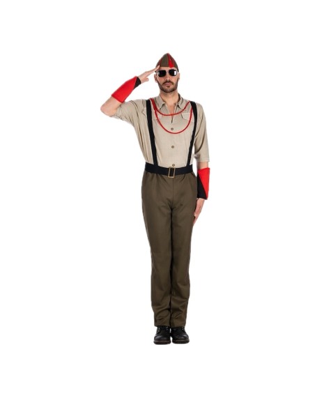 Fato de Legionário Tamanho L - de alta qualidade, ideal para carnaval, festas temáticas e eventos especiais.