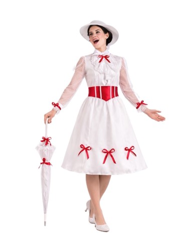 Fantasia Babá Mágica Tamanho M - de alta qualidade, ideal para carnaval, festas temáticas e eventos especiais.