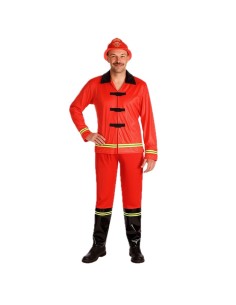 Déguisement de pompier Taille L - de haute qualité, idéal pour le carnaval, les fêtes à thème et les événements spéciaux. 2