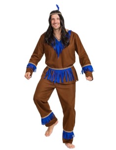 Costume d'Indien Taille L - de haute qualité, idéal pour le carnaval, les fêtes à thème et les événements spéciaux 2