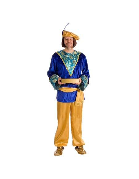 Costume de Page Melchior Taille L - de haute qualité, idéal pour le carnaval, les fêtes à thème et les événements spéciaux