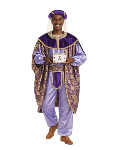 King Baltasar Costume Size L - high quality, perfect for carnival, themed parties, and special events.