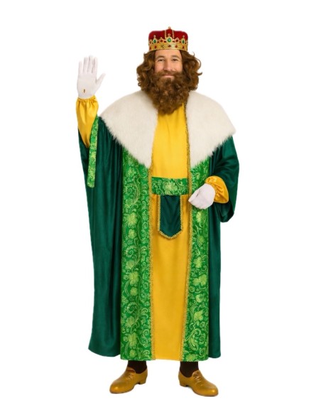 King Gaspar Costume Size L - high quality, ideal for carnival, themed parties, and special events