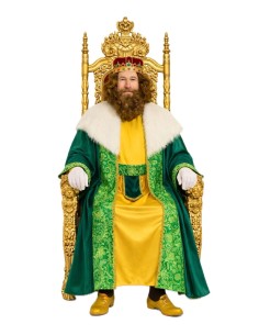Costume Roi Gaspar Taille L - de haute qualité, idéal pour le carnaval, les fêtes à thème et les événements spéciaux 2
