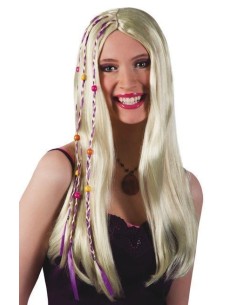 Perruque fille heureuse - de haute qualité, idéale pour le carnaval, les fêtes à thème et les événements spéciaux