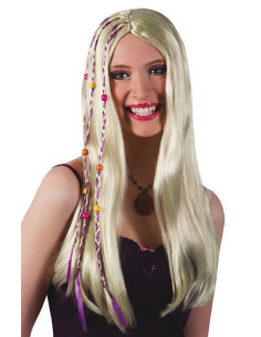 Glückliches Mädchen - hochwertige Perücke, ideal für Karneval, Themenfeierlichkeiten und besondere Events