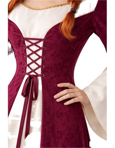 Costume de femme médiévale