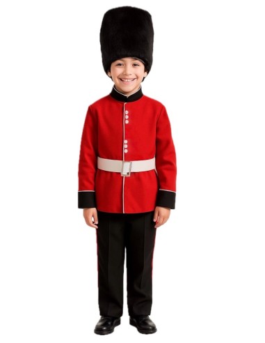 Fantasia da Guarda Inglesa - de alta qualidade, ideal para o carnaval, festas temáticas e eventos especiais.