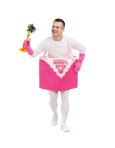 Déguisement Fraise Taille L - de haute qualité, idéal pour le carnaval, les fêtes à thème et les événements spéciaux. 2