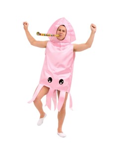 Squid Costume Size L - high quality, perfect for carnival, themed parties, and special events.