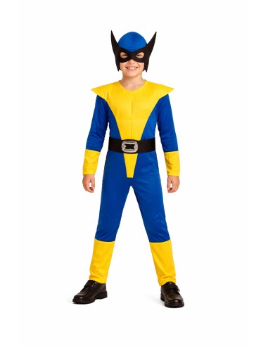 Disfraz Lobo Amarillo - de alta calidad, ideal para carnaval, fiestas temáticas y eventos especiales