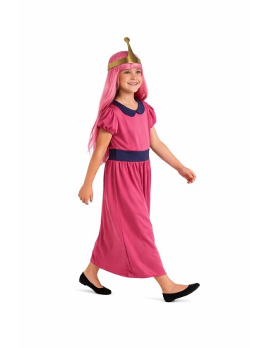 Fantasia de Princesa Rosa Chiclete