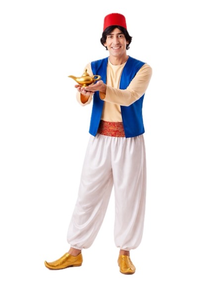 Costume da giovane arabo taglia L - di alta qualità, ideale per il carnevale, feste a tema ed eventi speciali.