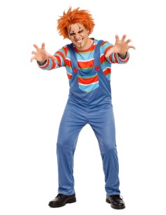 Costume di pupazzo diabolico taglia L - di alta qualità, ideale per il Carnevale, feste a tema ed eventi speciali.