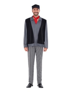 Chimney sweep costume Size L - high quality, ideal for carnival, themed parties, and special events