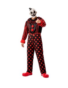 Evil Clown Costume Size L - high quality, perfect for carnival, themed parties, and special events