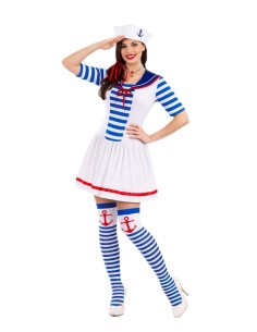 Déguisement de marin taille M - de haute qualité, idéal pour le carnaval, les fêtes à thème et les événements spéciaux 2